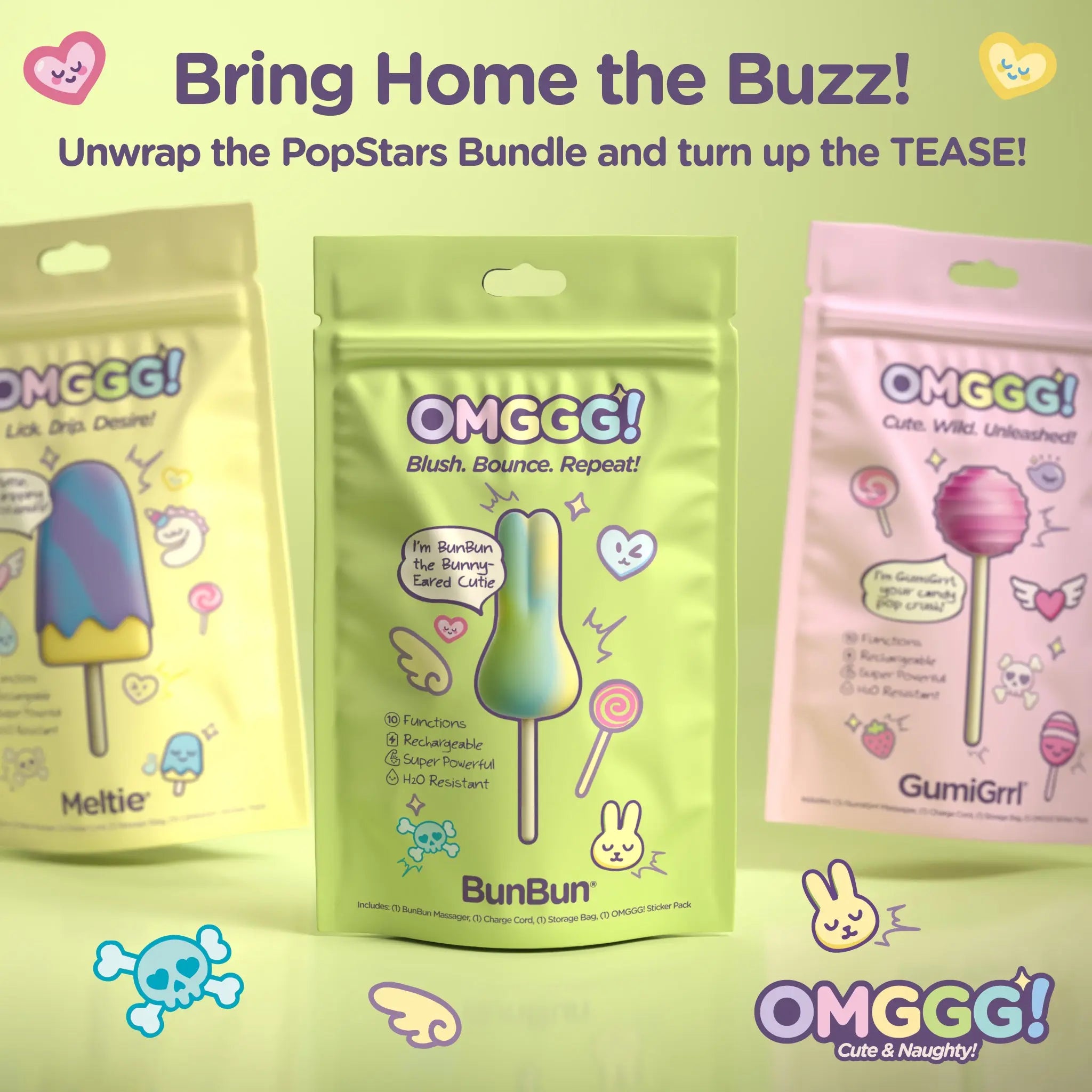 OMGGG! BunBun - Default Title - 179400 - JIMMYJANE®