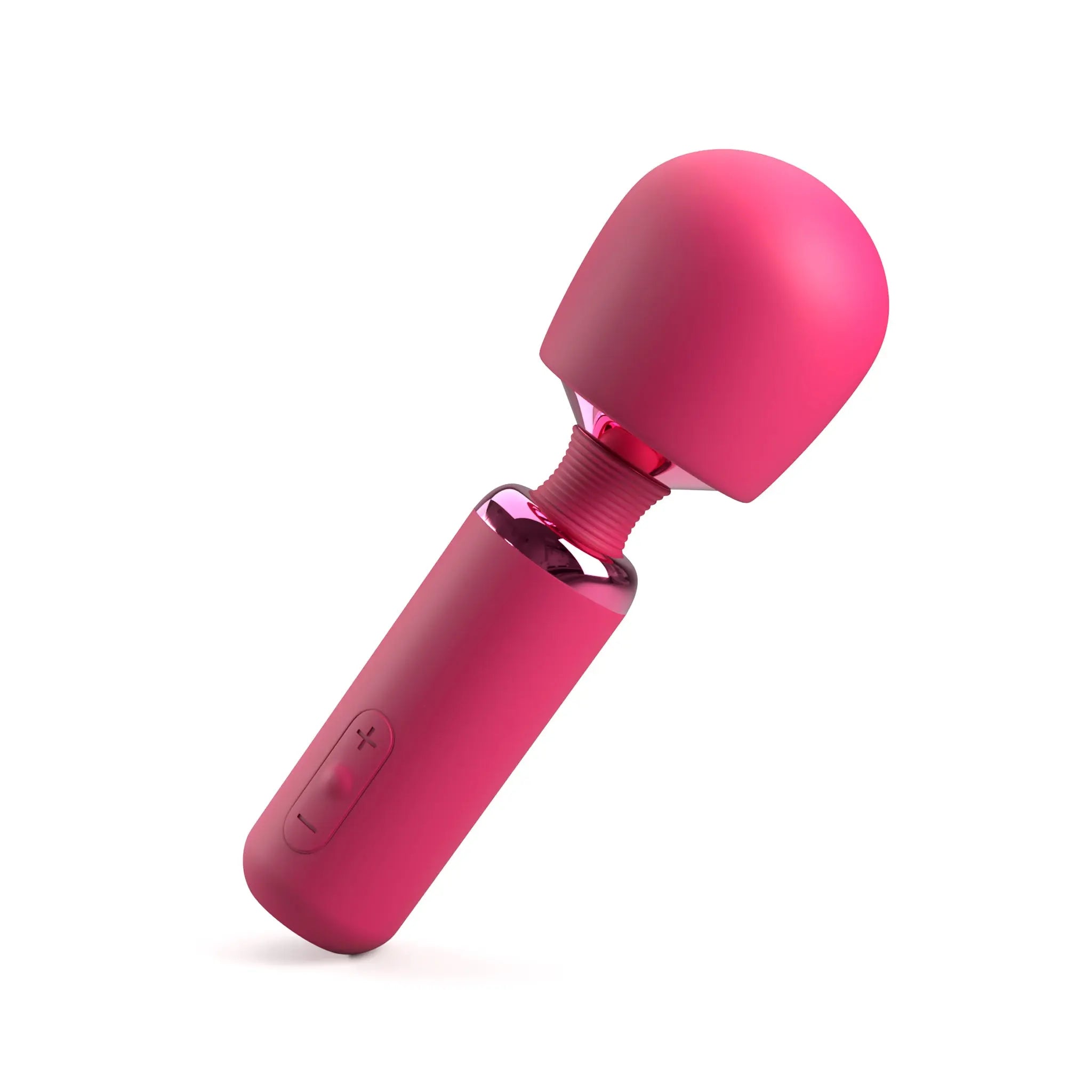 JIMMYJANE Exona pink rechargeable personal massager with ergonomic design on white background