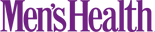 Men's Health logo in purple on a white background