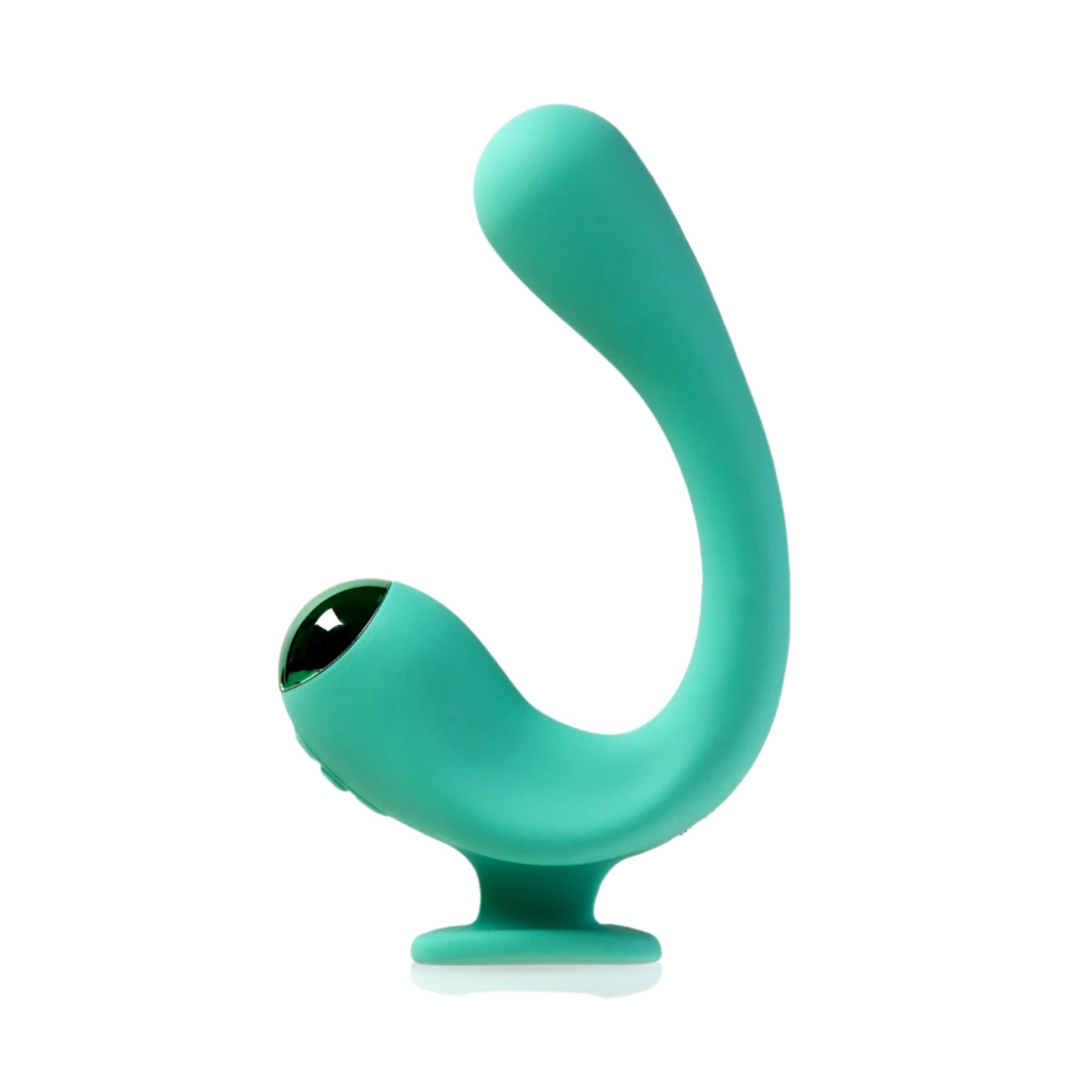 Teal finger holder rabbit right angle