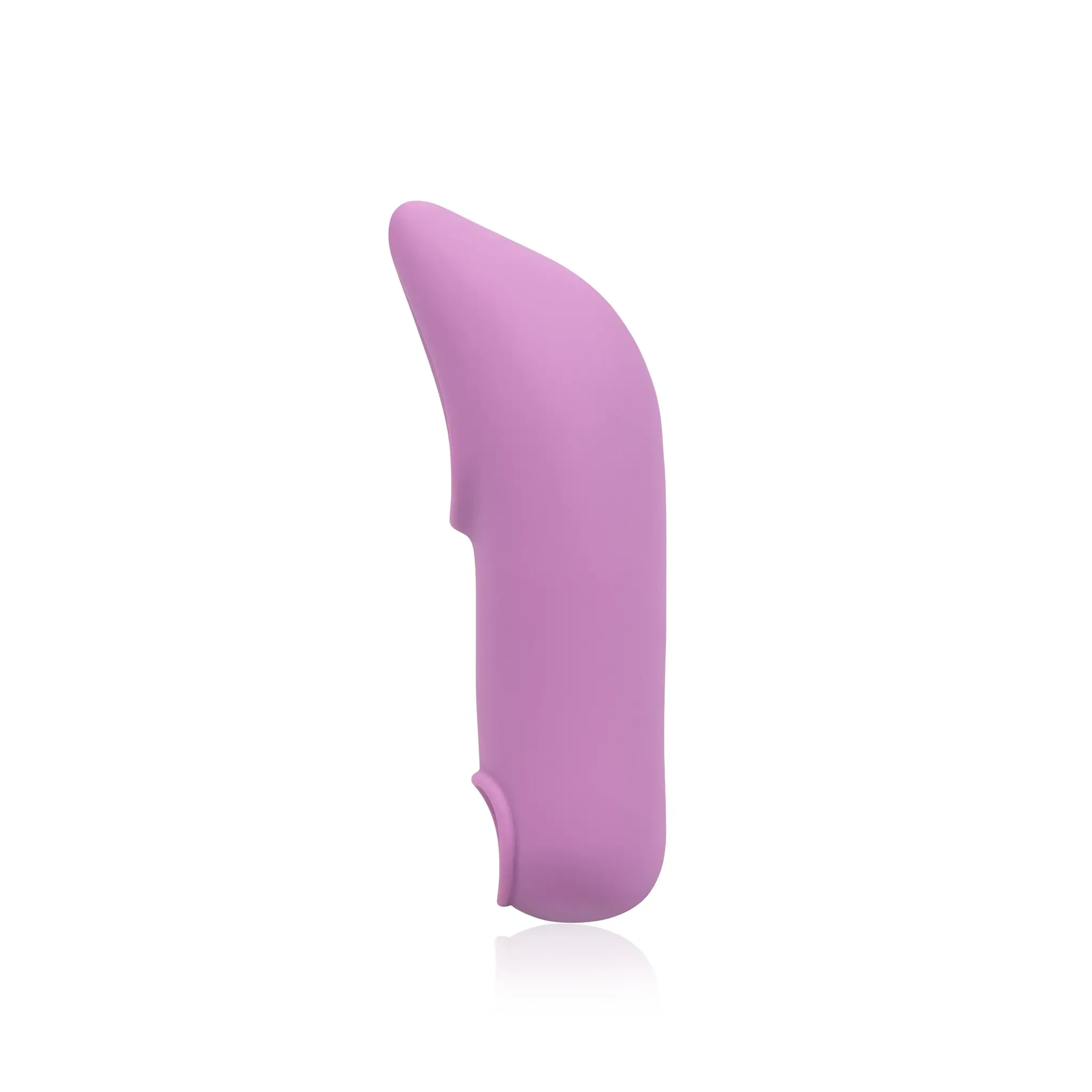 Lavender silicone luxury massager by JIMMYJANE on white background
