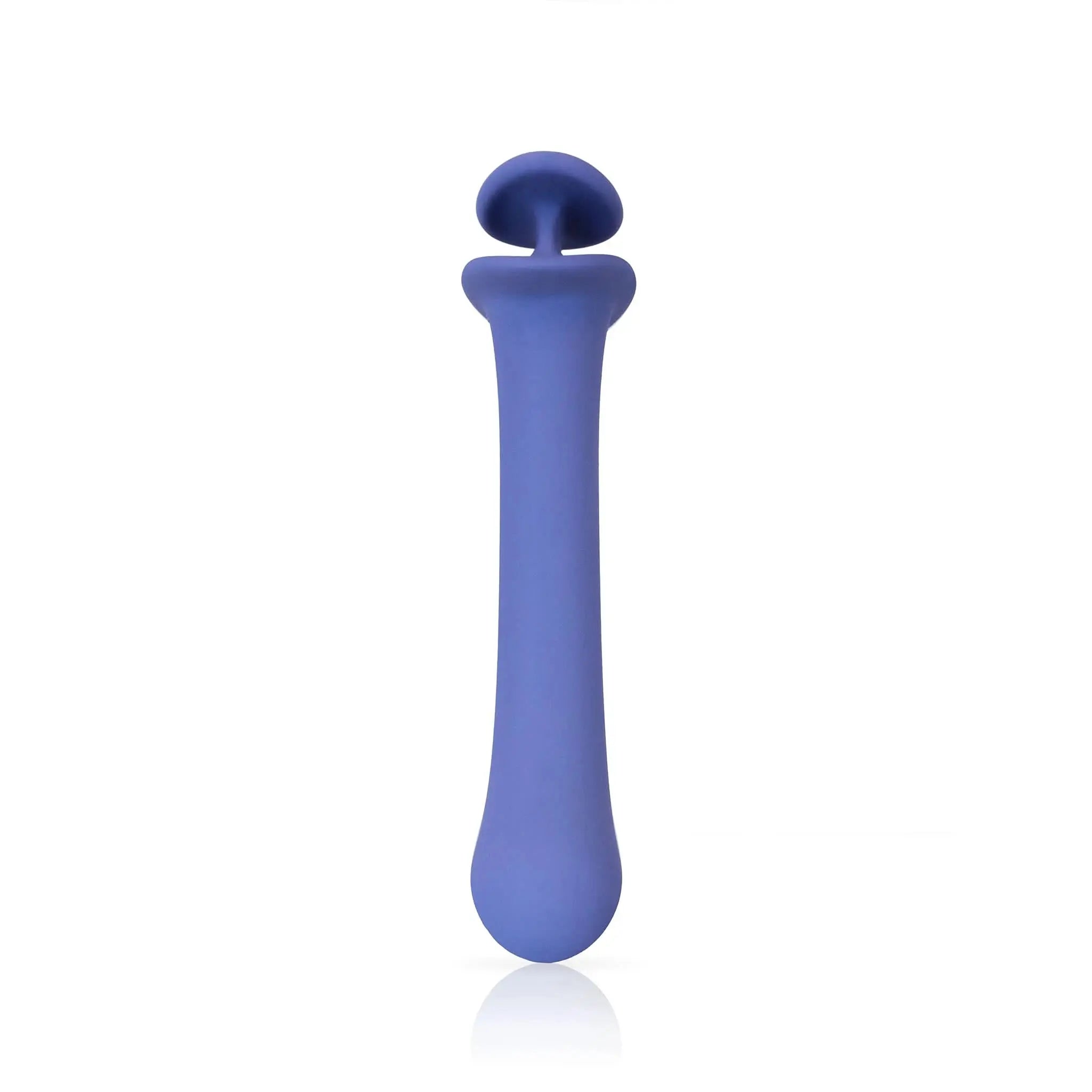 Blue luxury silicone massager wand from JIMMYJANE on white background