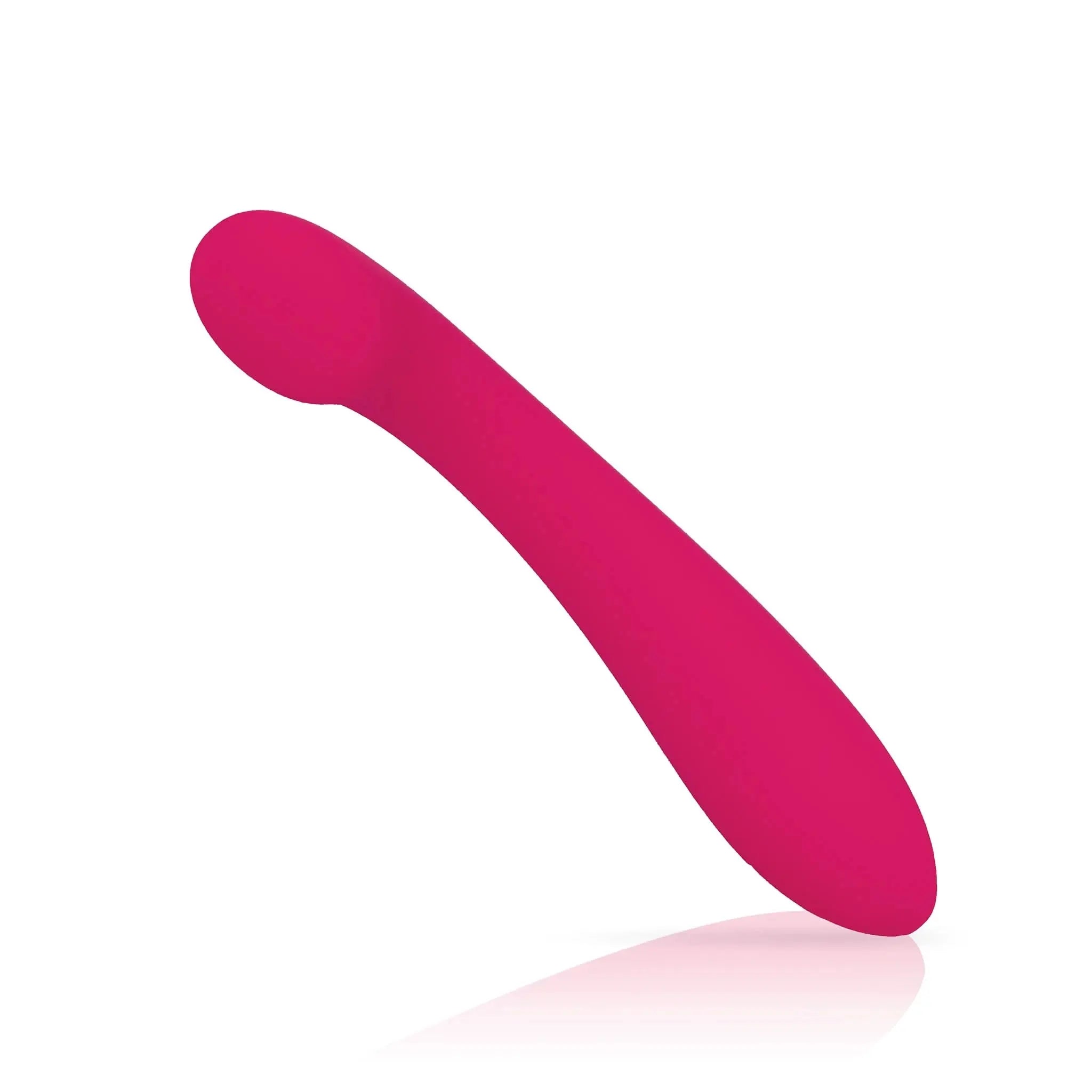 Pink luxury silicone personal massager by JIMMYJANE on white background