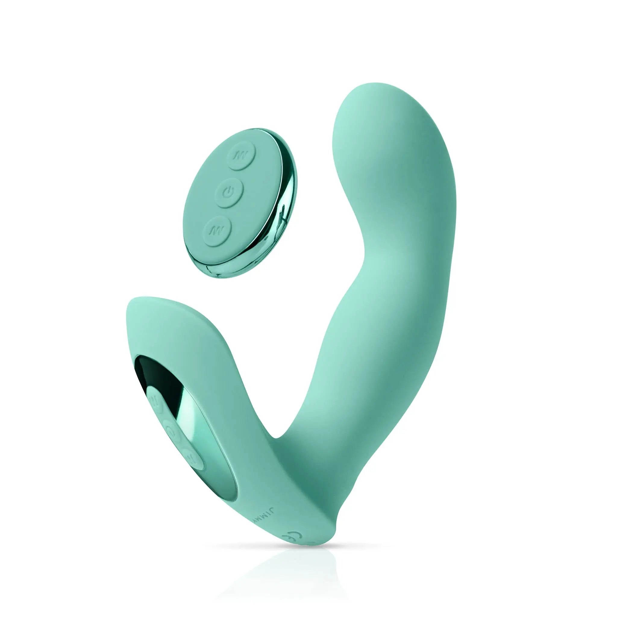 Elegant mint green luxury massage device with remote, high-quality finish by JIMMYJANE
