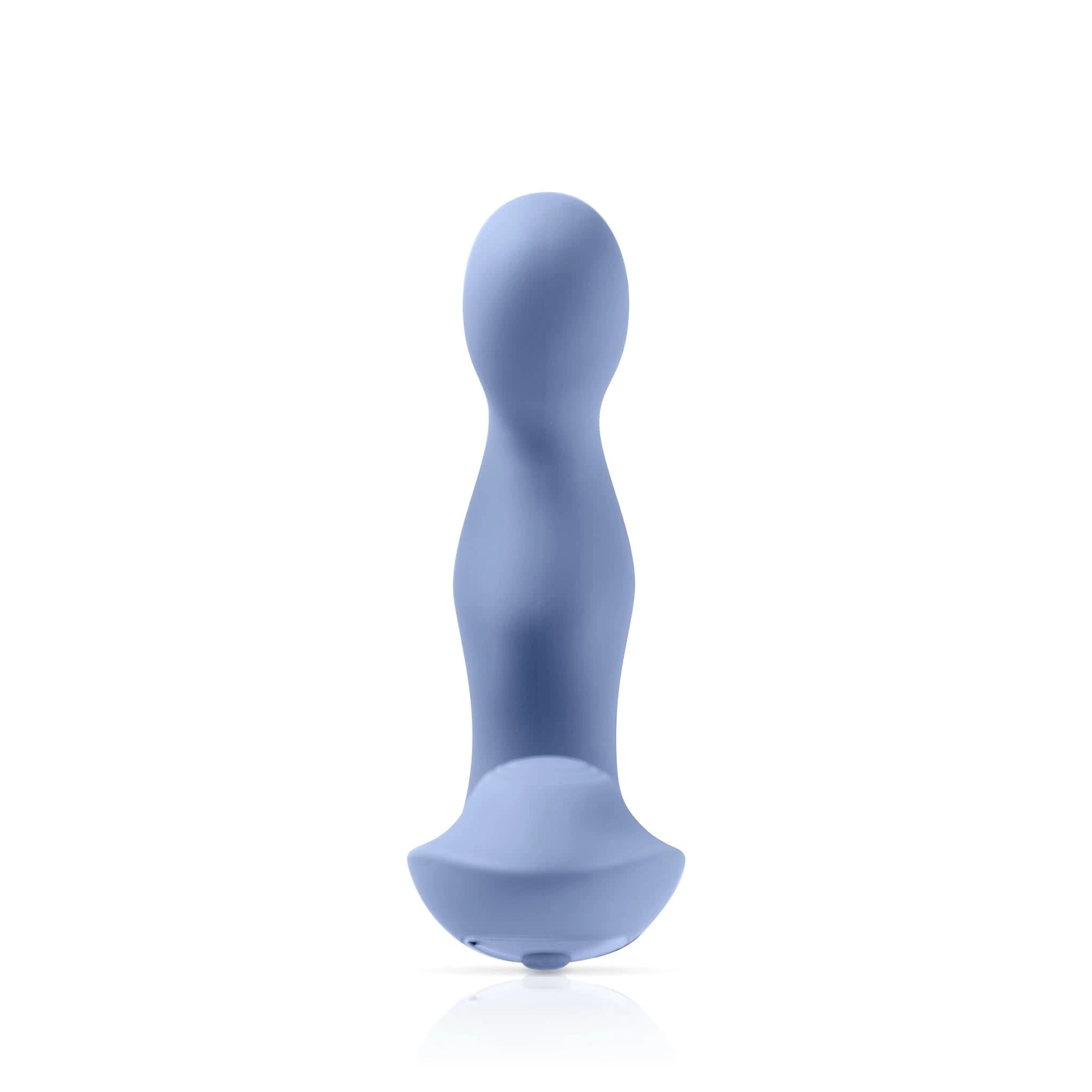 The JIMMYJANE® Pulsus™ is a blue silicone P-spot vibrator with a curved, ergonomic design for targeted prostate stimulation, displayed against a white background.
