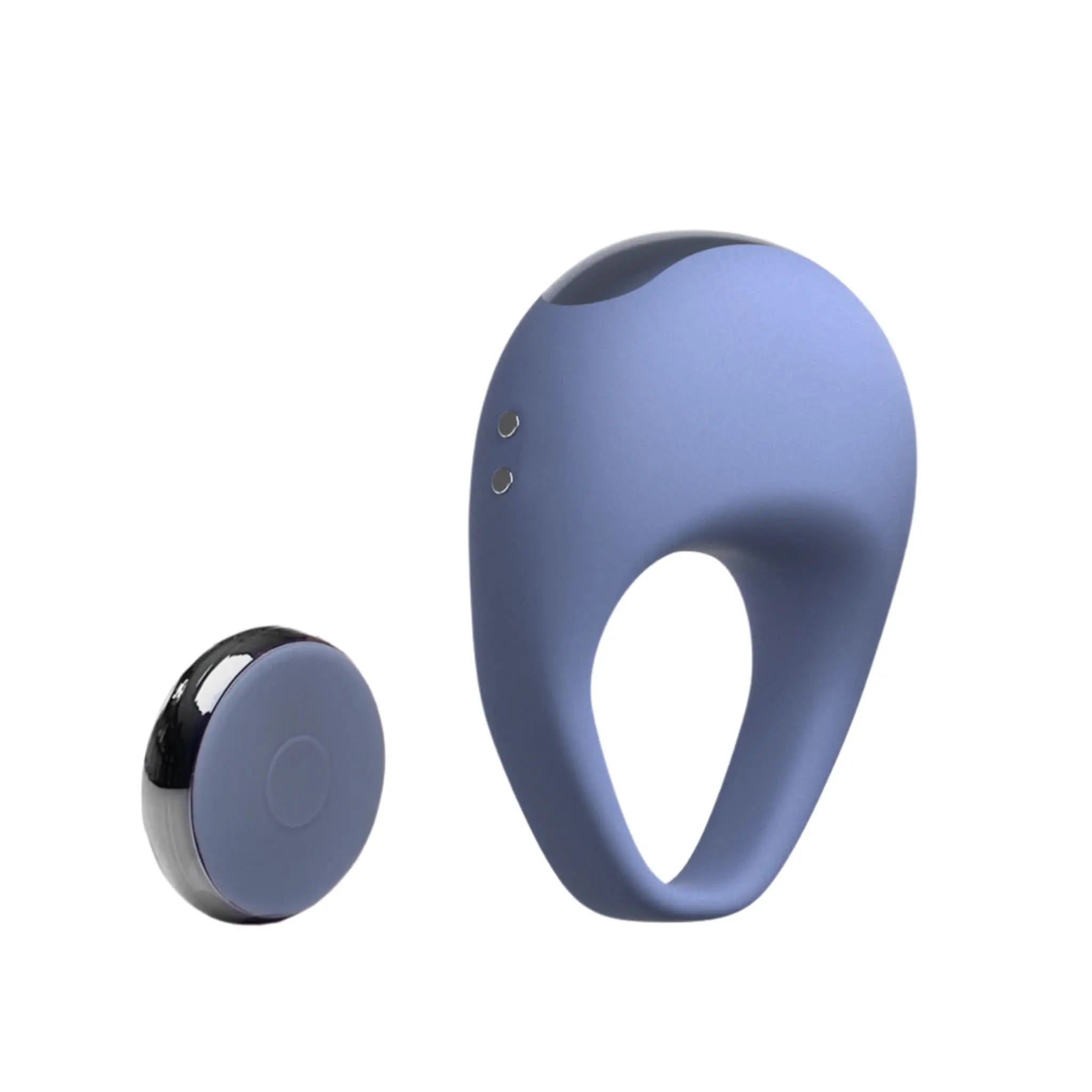JIMMYJANE luxury silicone wearable device and remote in soft blue, modern adult wellness product
