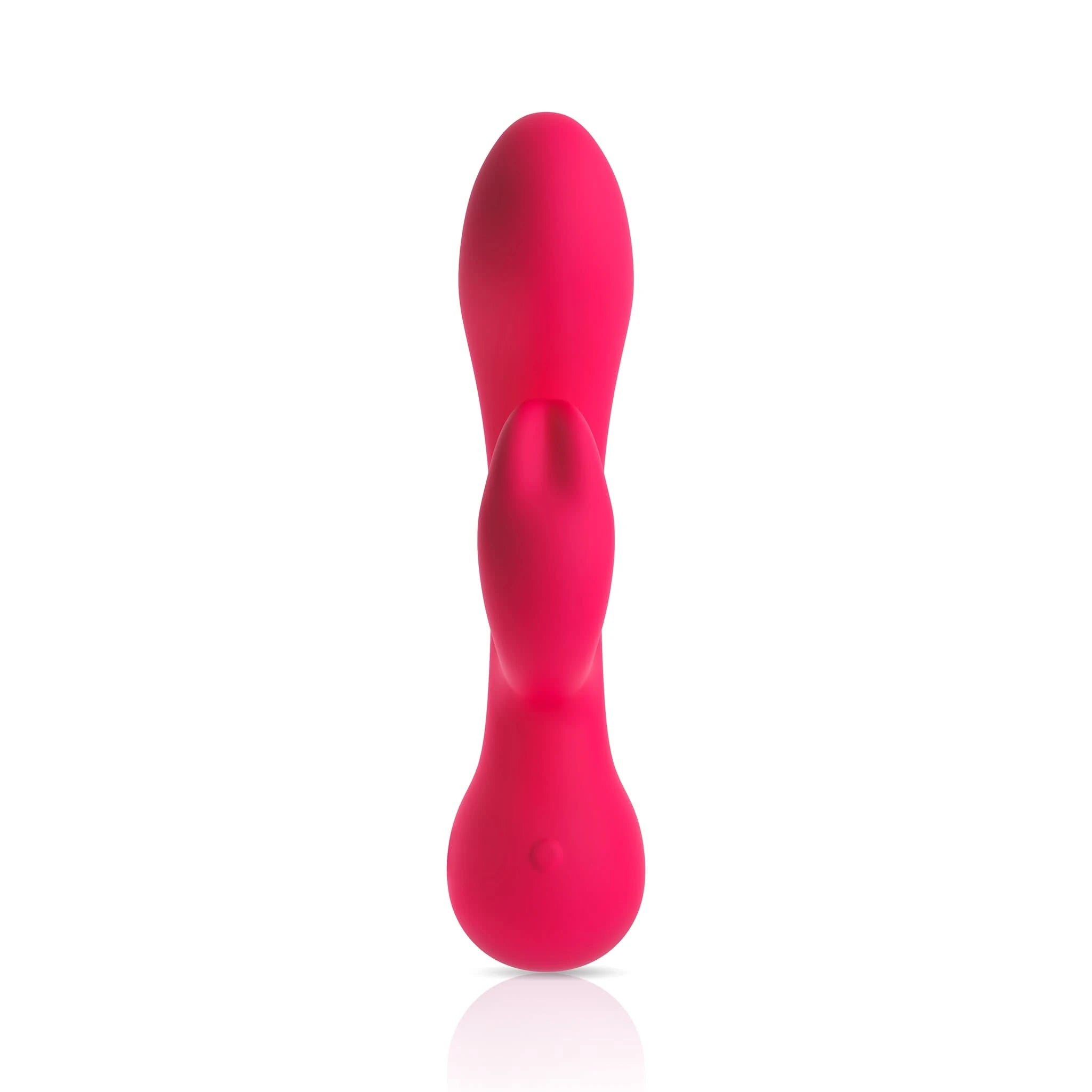 JIMMYJANE Rabbit Vibrator in bright pink with dual stimulation design for enhanced pleasure