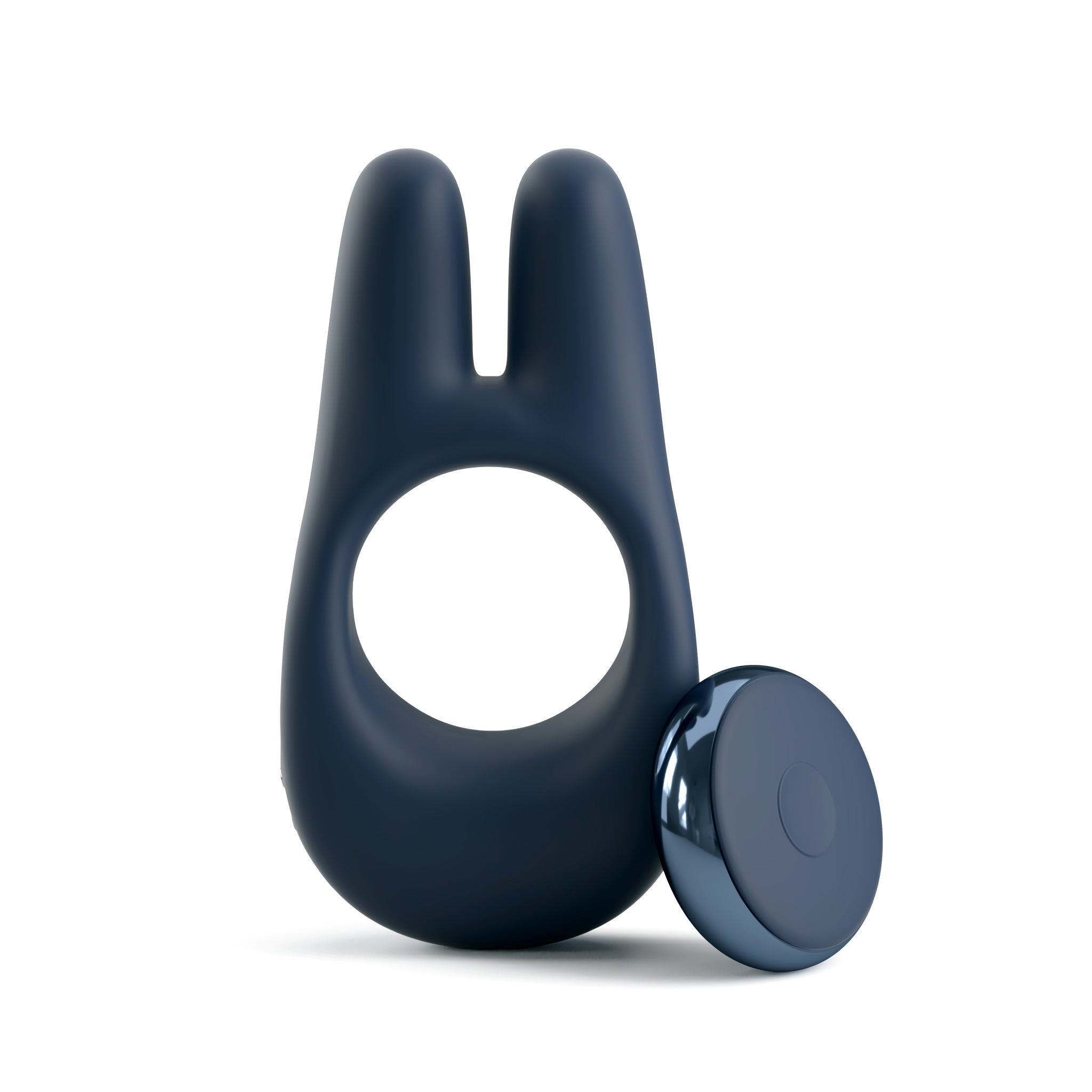 Deimos™ Slate Vibrating Cock Ring with Remote