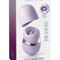 Hello Kiss™ Pro Purple Sucking & Licking Stimulator