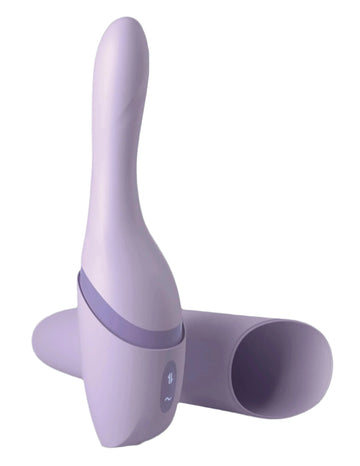 Hello Bang™ Purple Thrusting Vibrator