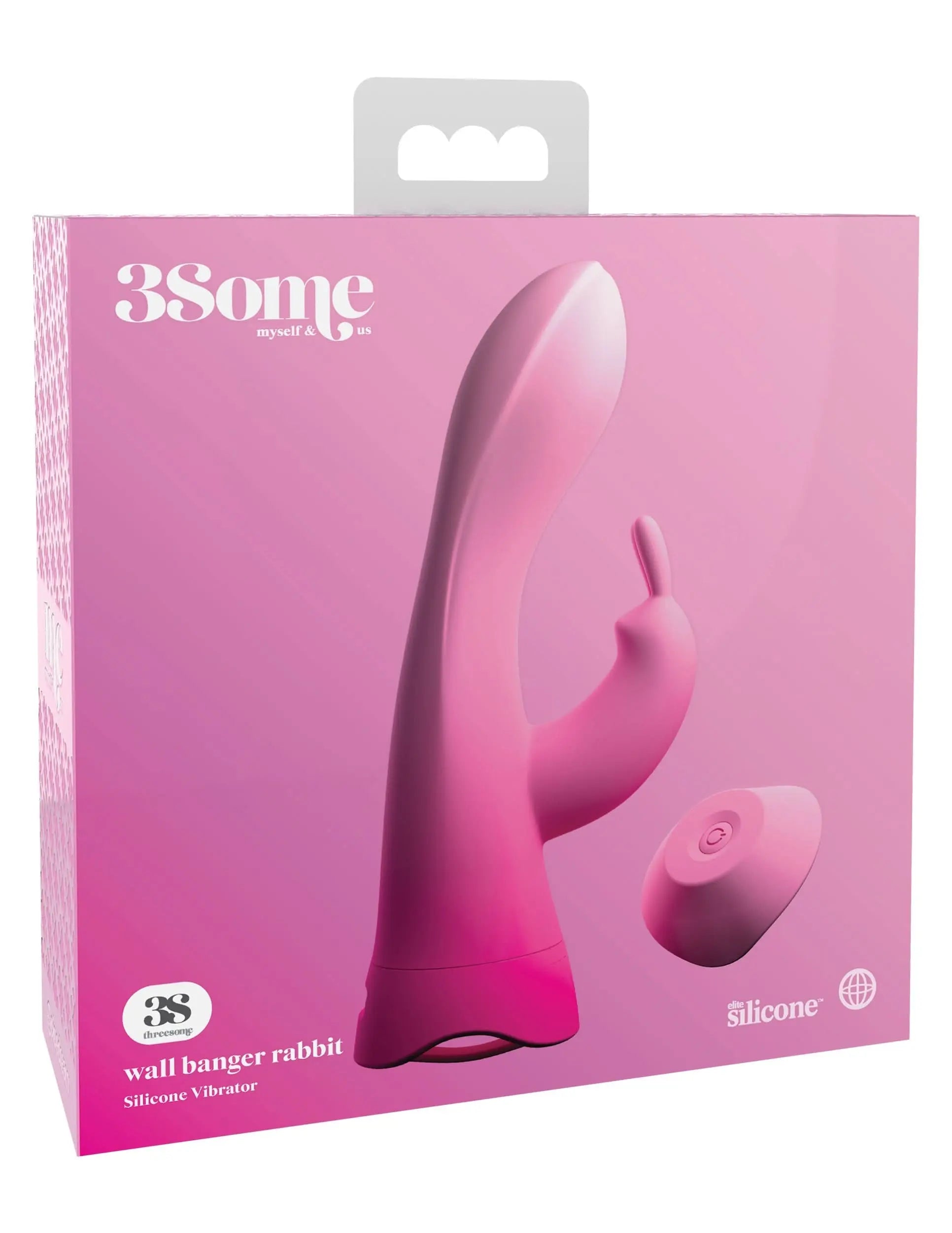 3Some Wall Banger Rabbit - Pink JIMMYJANE 3Some Wall Banger Rabbit - Pink JIMMYJANE