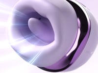 Hello Kiss™ Pro Purple Sucking & Licking Stimulator