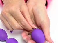 Purple Intimate Care Kegel Trainer Set