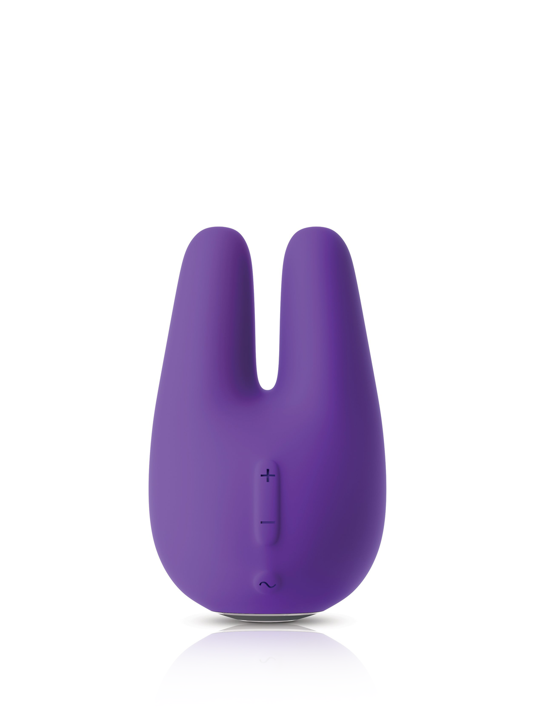 Front facing clitoral vibrator in purple #purple