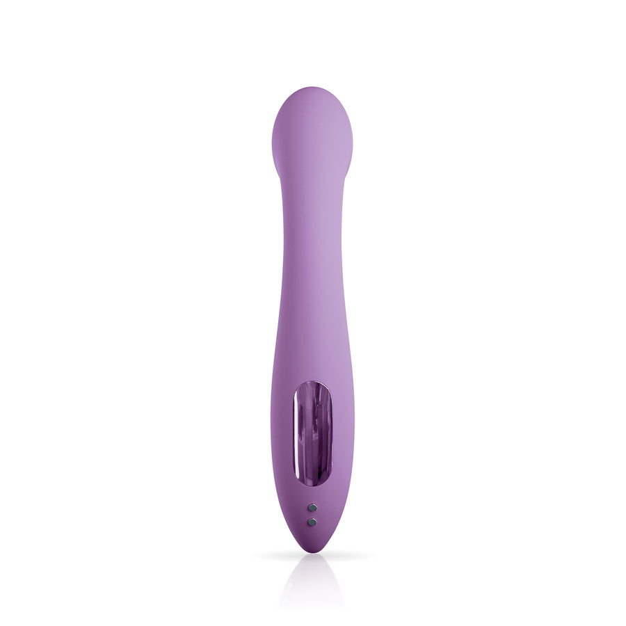 Back-facing g-spot, clitoral and full body massager JJ-lilac