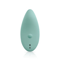 Back view of clitoral vibrator JJ-cactus green
