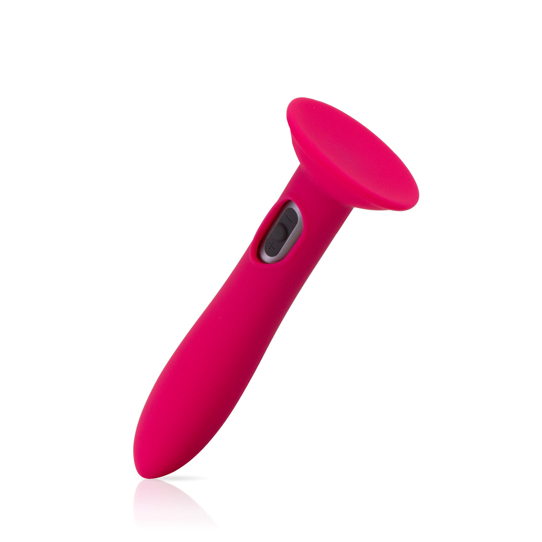 Angle front facing suction cup vibrator sleeve pink with bullet vibrator