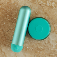 Mini bullet vibrator in the green color, with remote control #teal