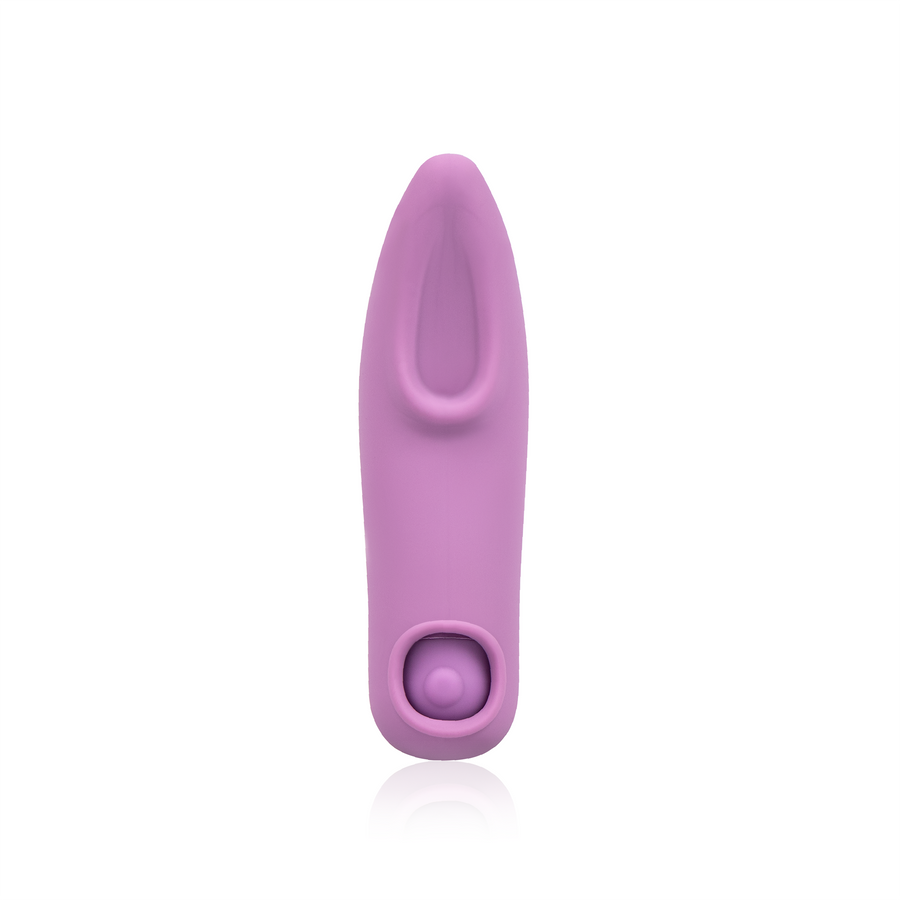 The back of the Vibrator Sleeves for Bullet Vibrator Purple