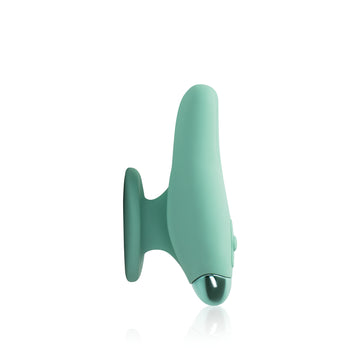 Two Prong tongue Vibrator, Form 2 gripp in the green color