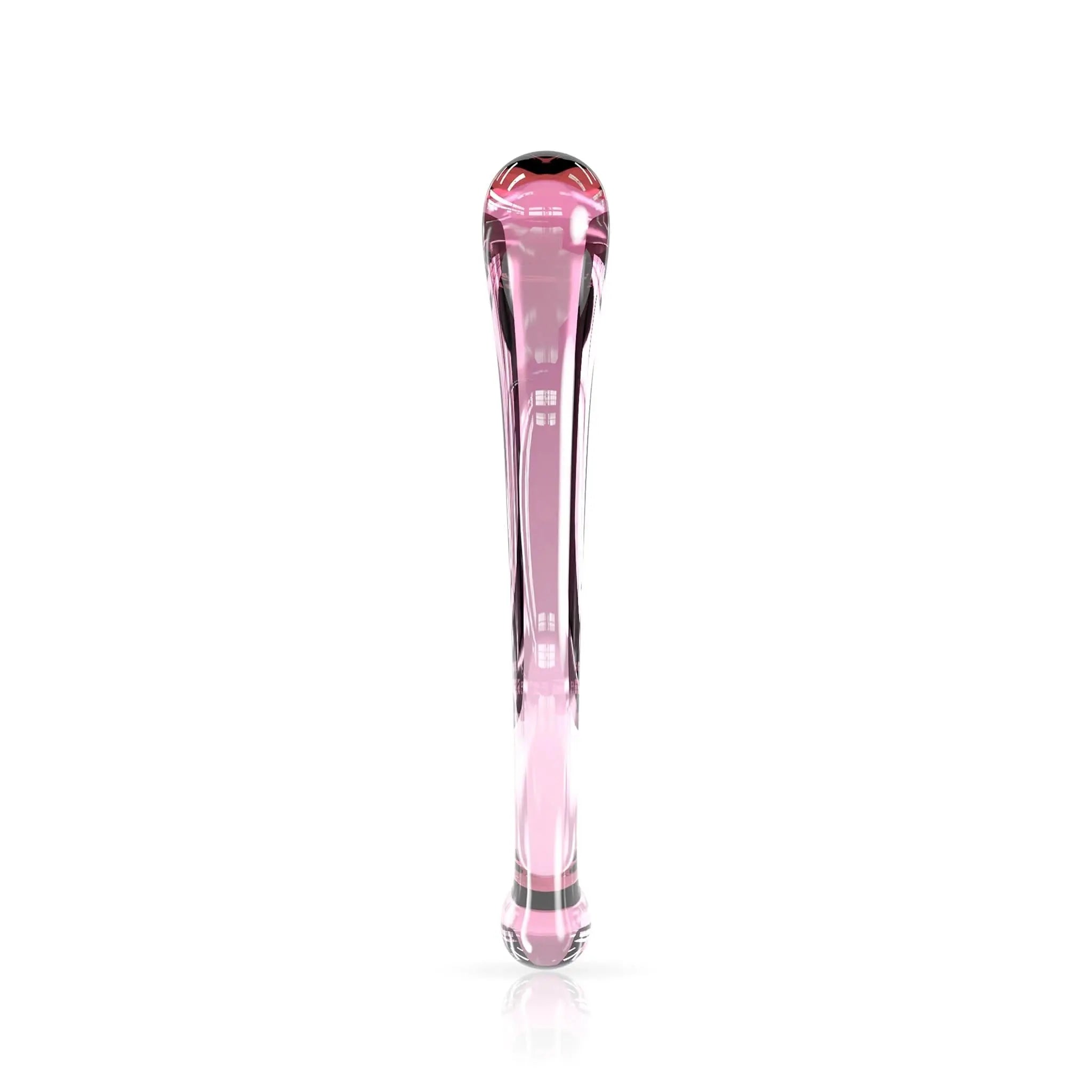 9-inch Pink Gama Glass Dildo JIMMYJANE 9-inch Pink Gama Glass Dildo JIMMYJANE