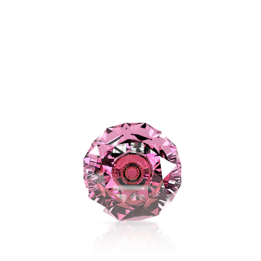 Ario borosilicate glass butt plug in JJ-pink coral