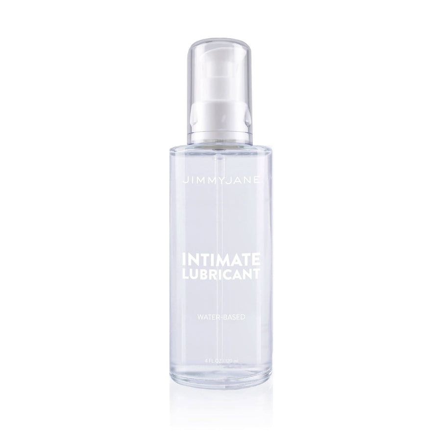 Front-facing bottle of FDA cleared water-based intimate lubricant