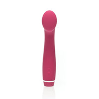 Self + Jimmyjane G-spot massager in burgundy front facing view