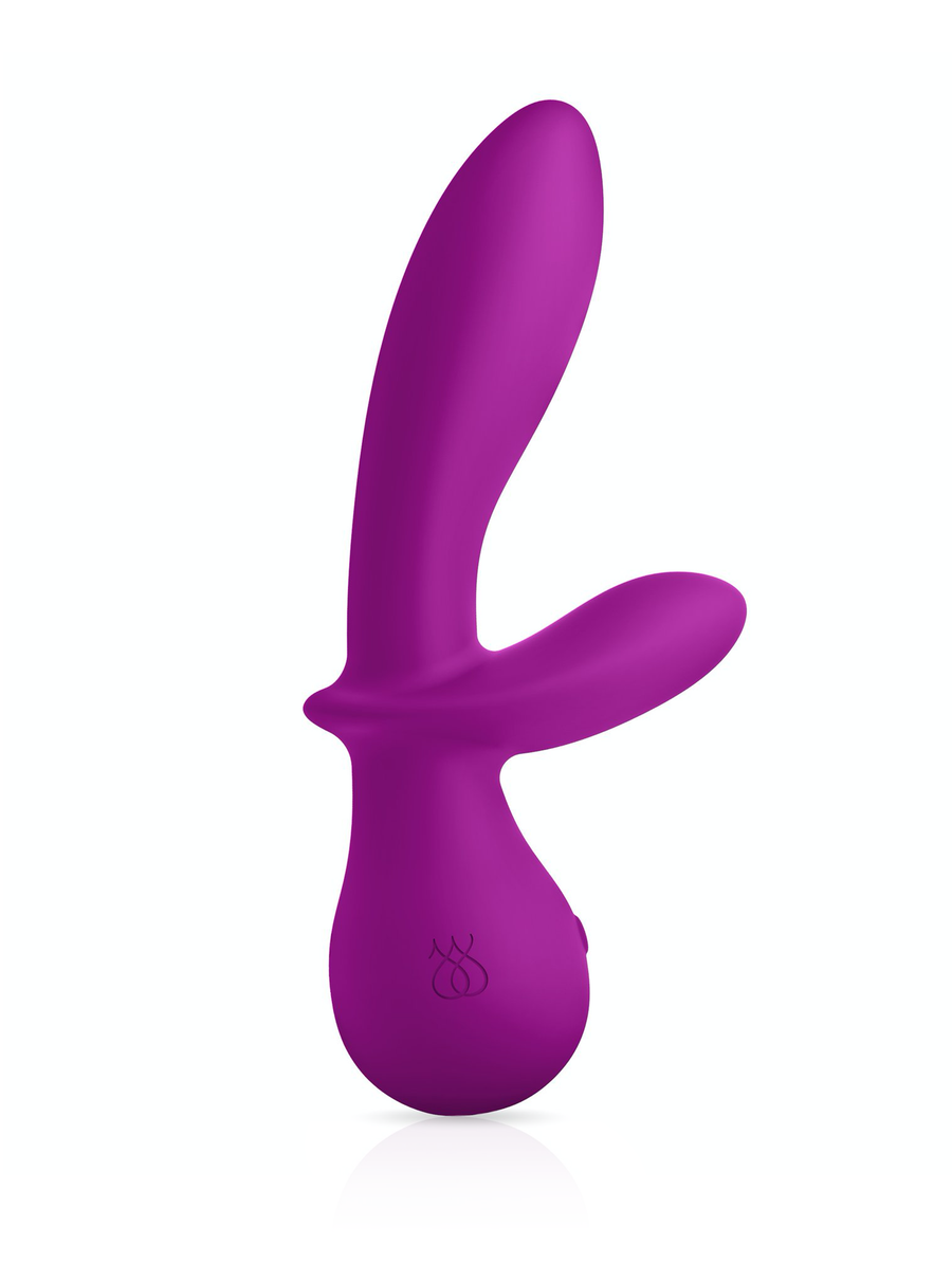 Side-facing rabbit vibrator violet