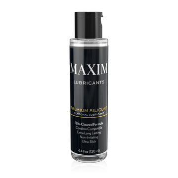 Front of the Maxim Premium Silicone Lubricant - Personal Lubricant